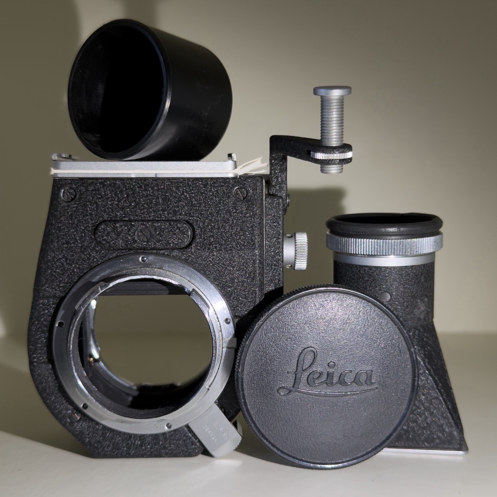 Leica Leitz Visoflex II w/ OTVXO 5x Vertical Magnifier Body Cap M Mount A15