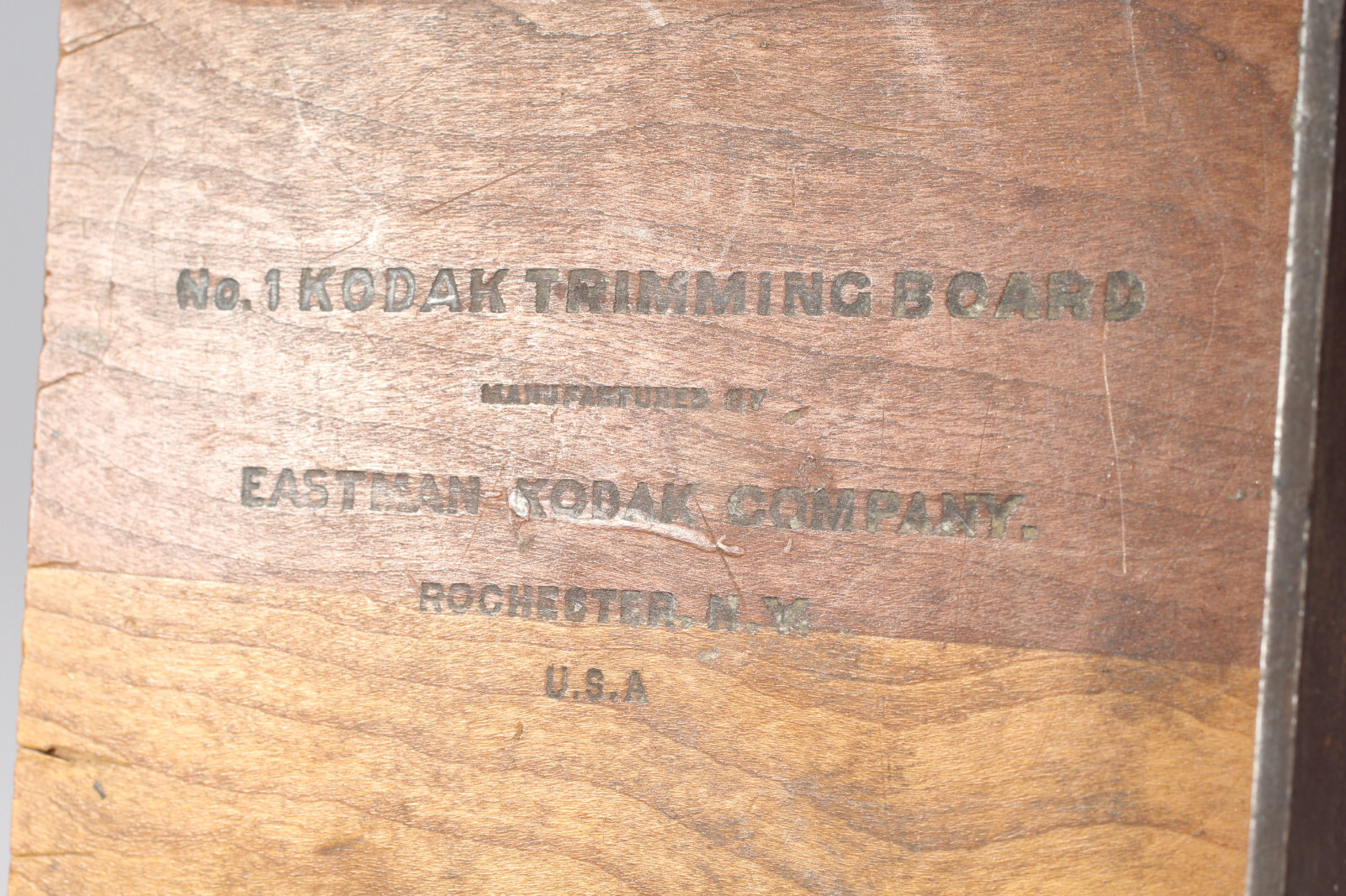 ANTIQUE KODAK NO. 1 FILM TRIMMING BOARD