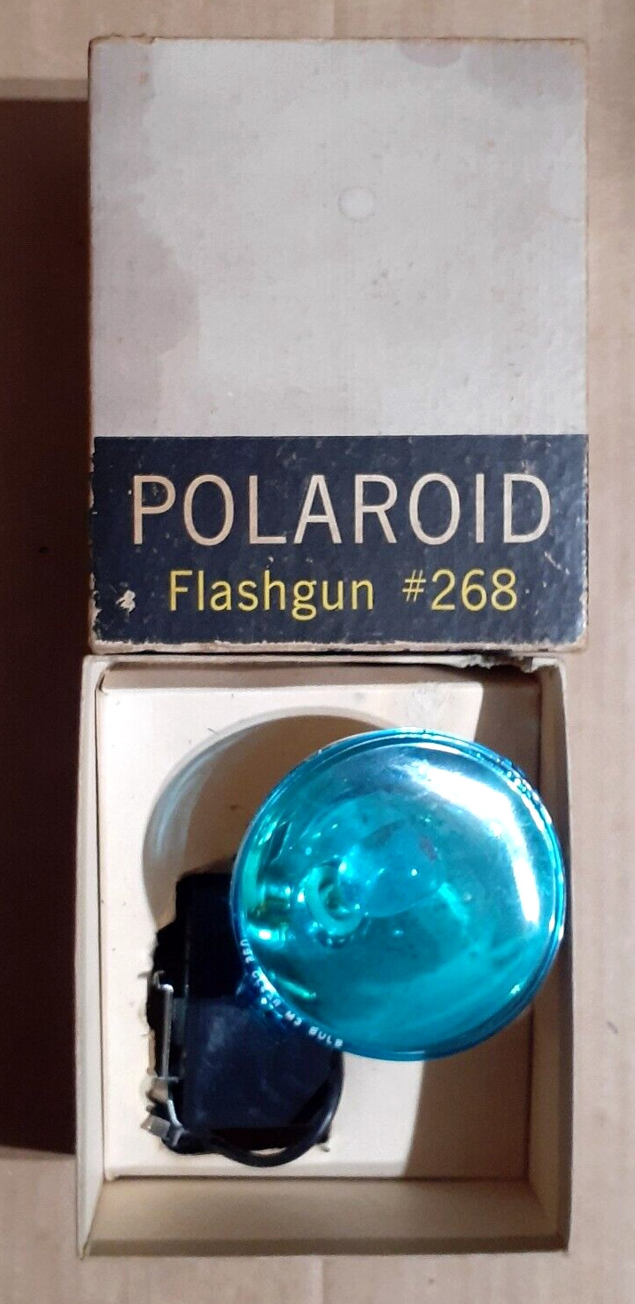 Vintage Polaroid Flashgun #268 With Box