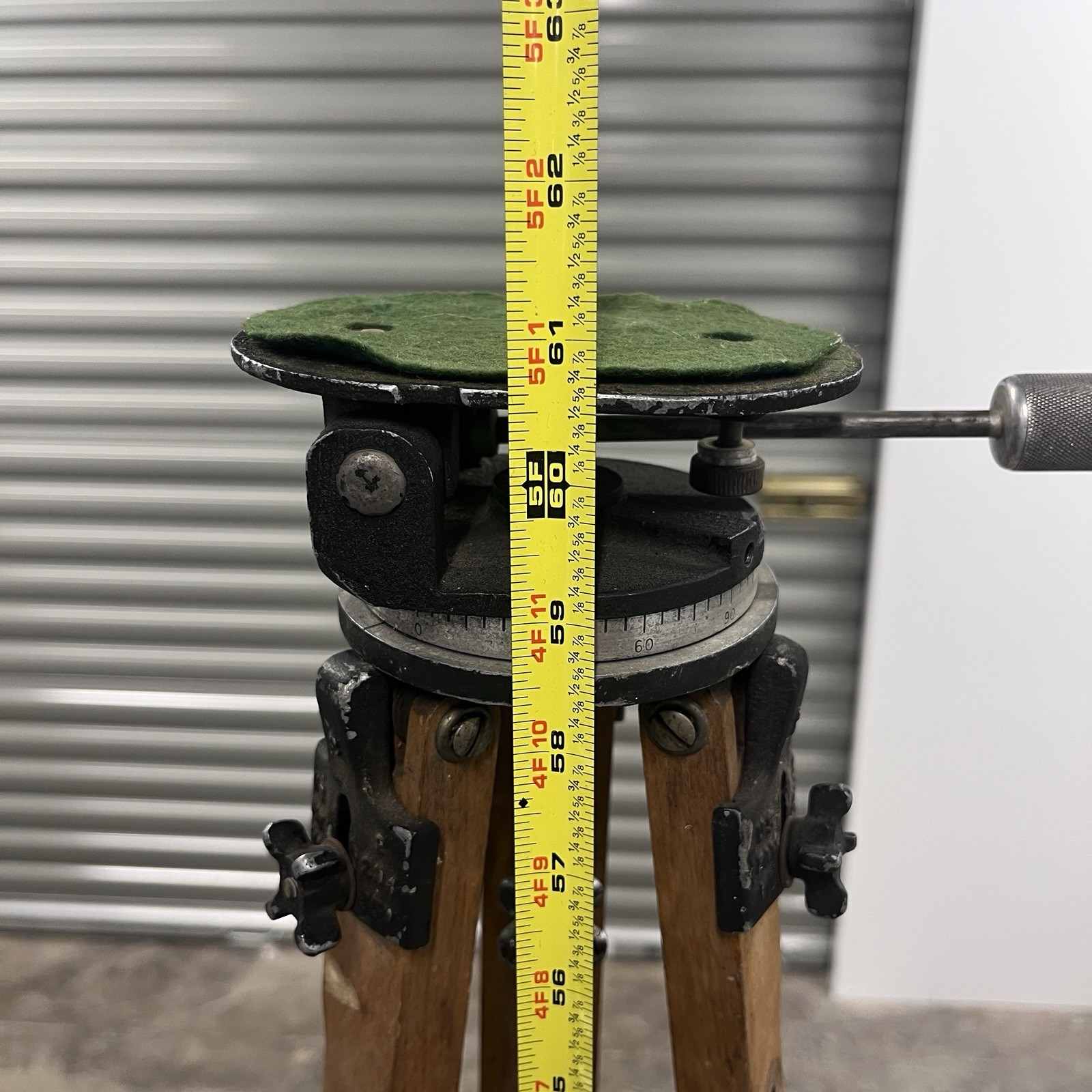 Vintage Ries Cameras Tripod Model 1200 61’’ Hollywood CA