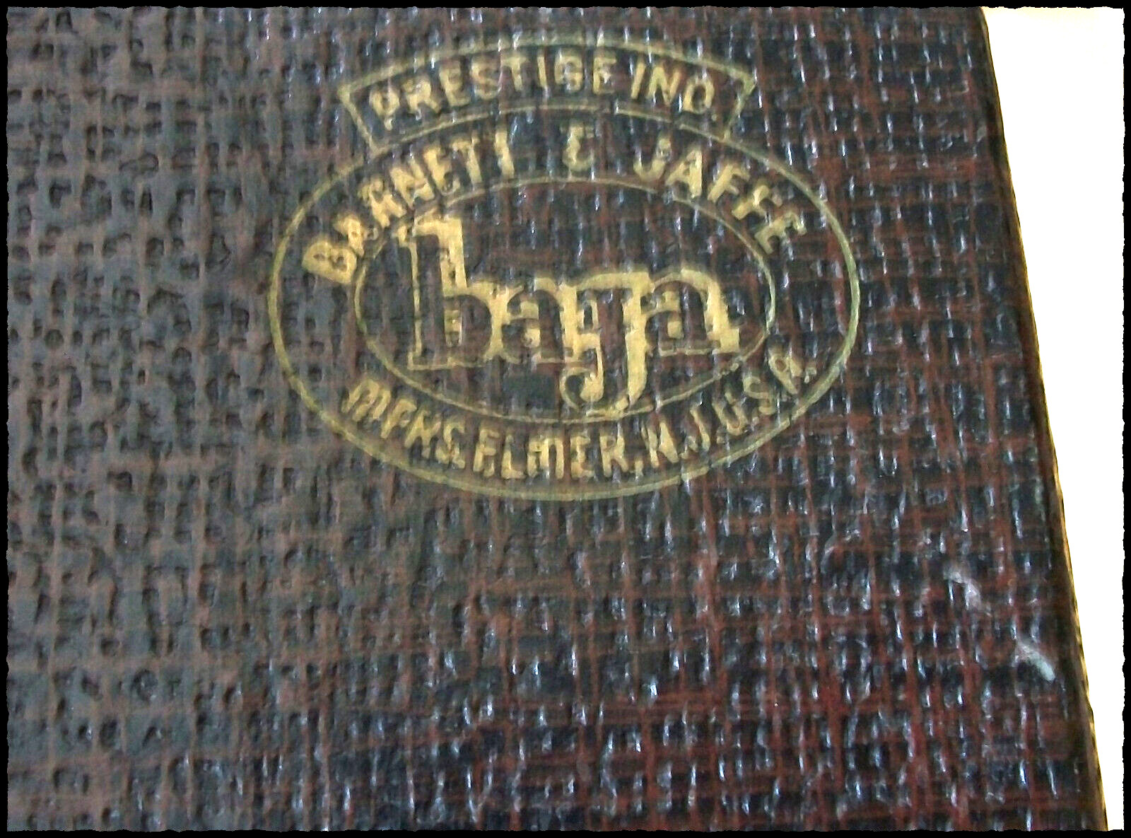 VTG MID CENTURY 3 Drawer Slide Case Barnett & Jaffe BAJA 10x8x53 PRESTIGE IND.