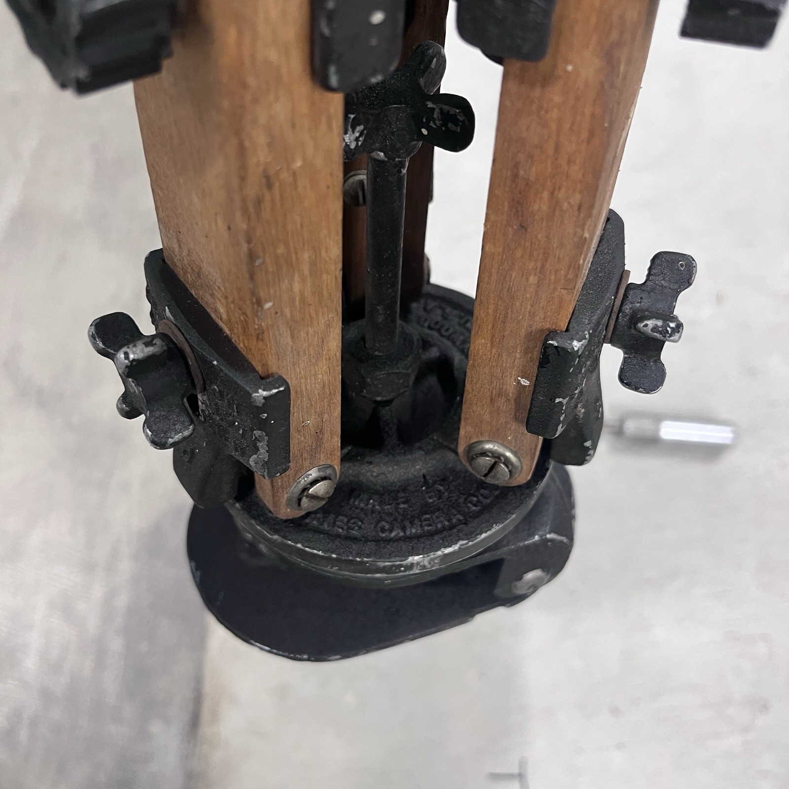 Vintage Ries Cameras Tripod Model 1200 61’’ Hollywood CA