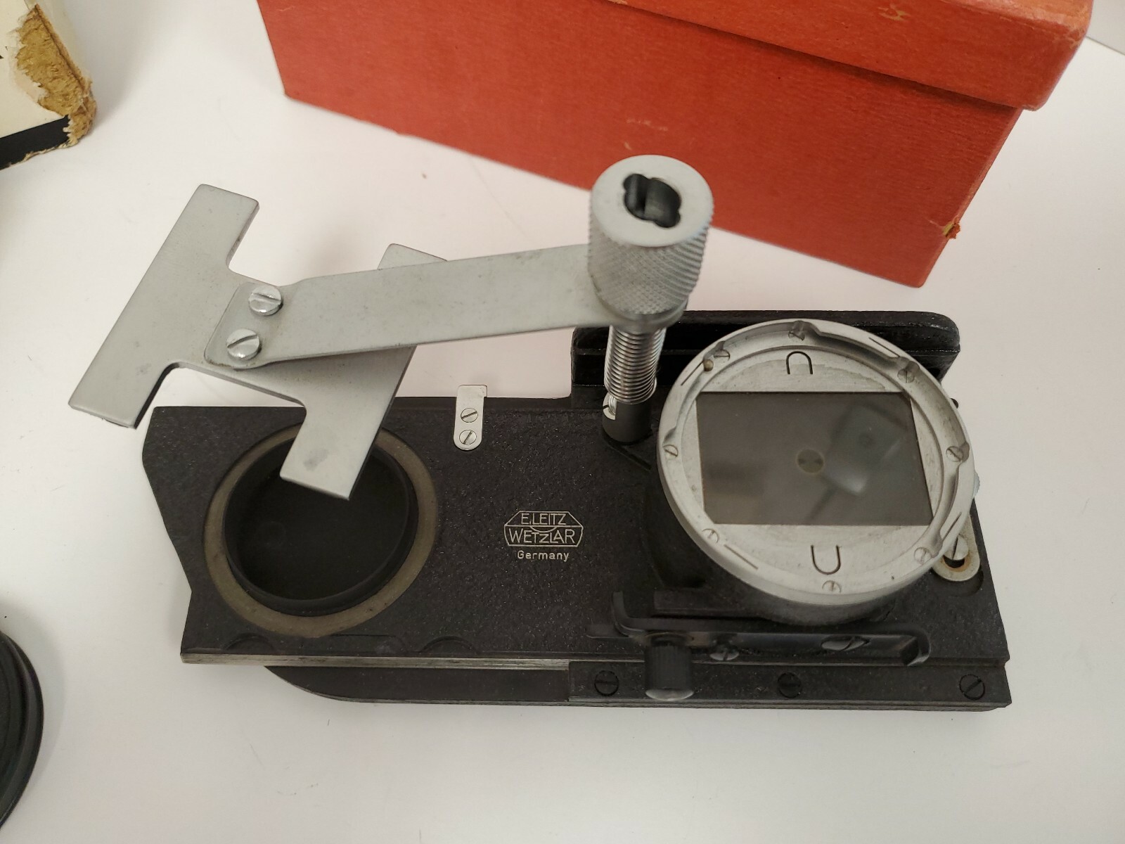 Leica Leitz Wetzlar OOZAB, LVFOO, LWHOO 30X, Focusing Stage Vintage Excellent