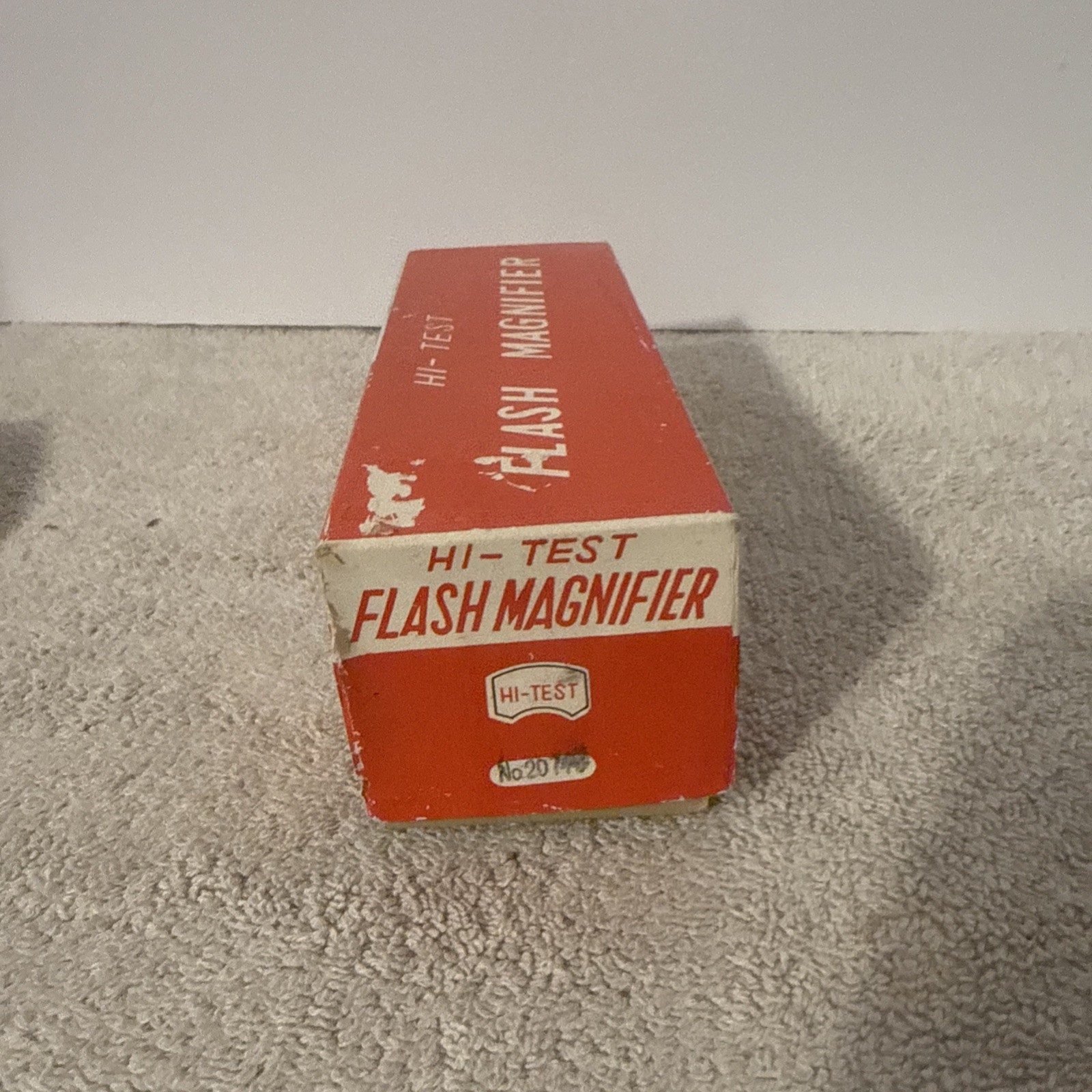 Vintage Hi-Test Flash Magnifier Loupe Viewer w/ Box Camera Photo Tool