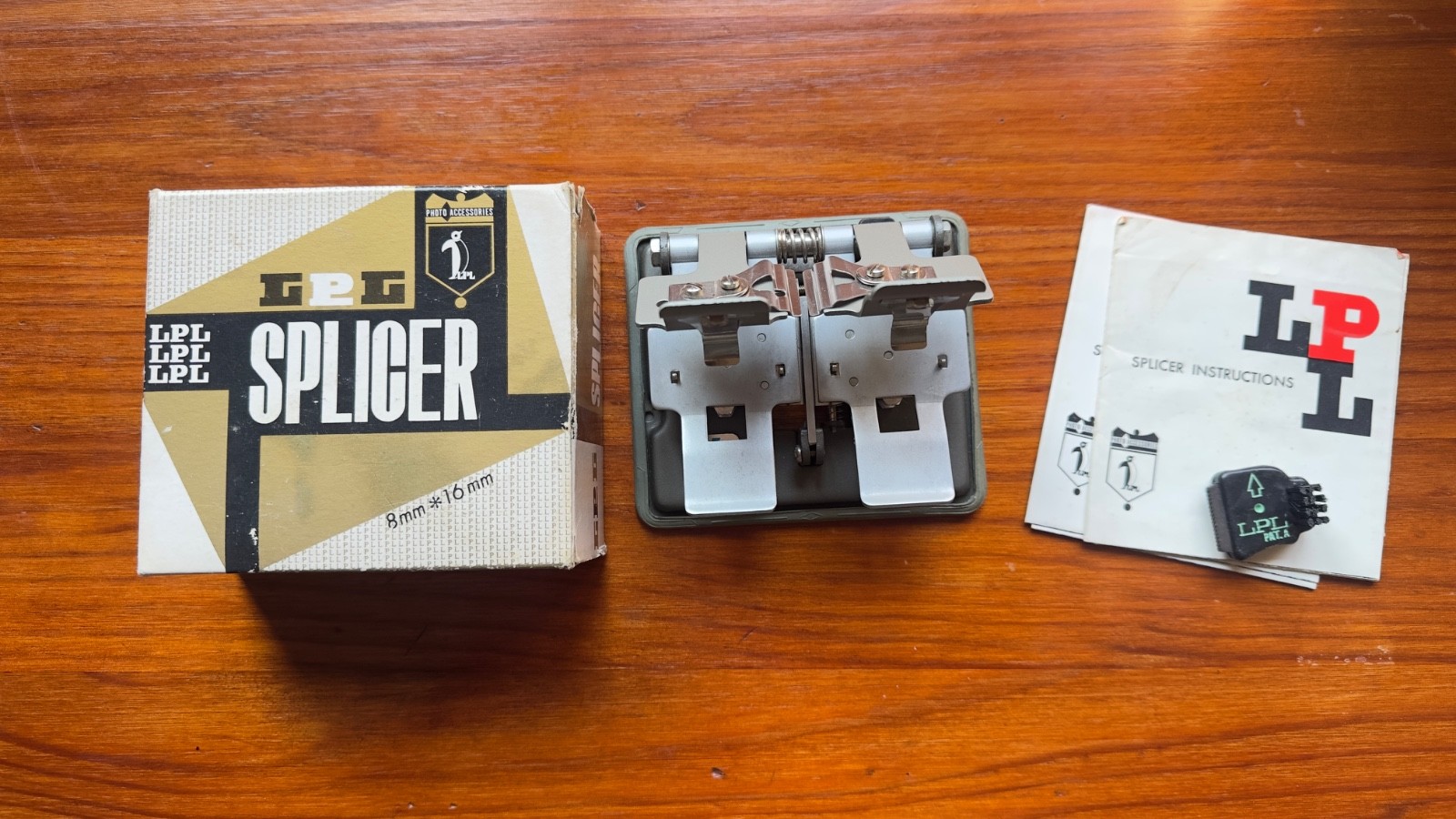 Vintage 8mm/16mm film splicers (Eumig / LPL)