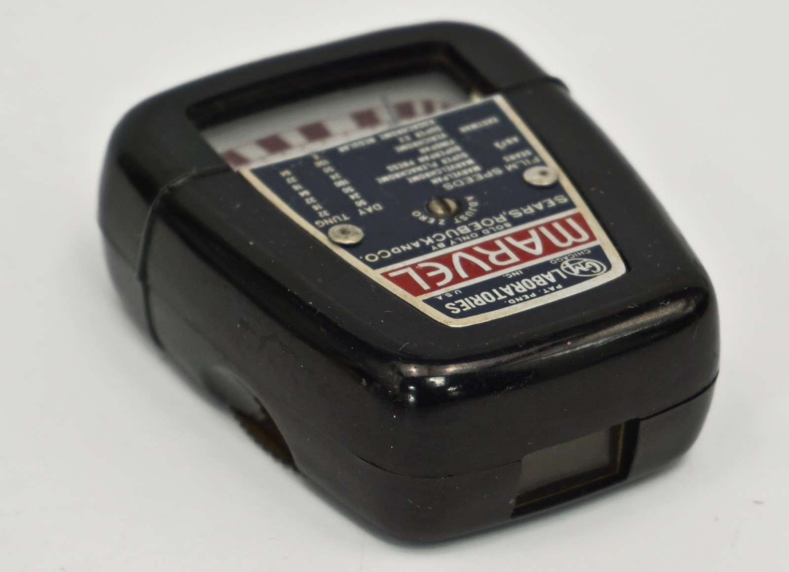Vintage MARVEL Light Exposure Meter GM Laboratories Sears Roebuck Co