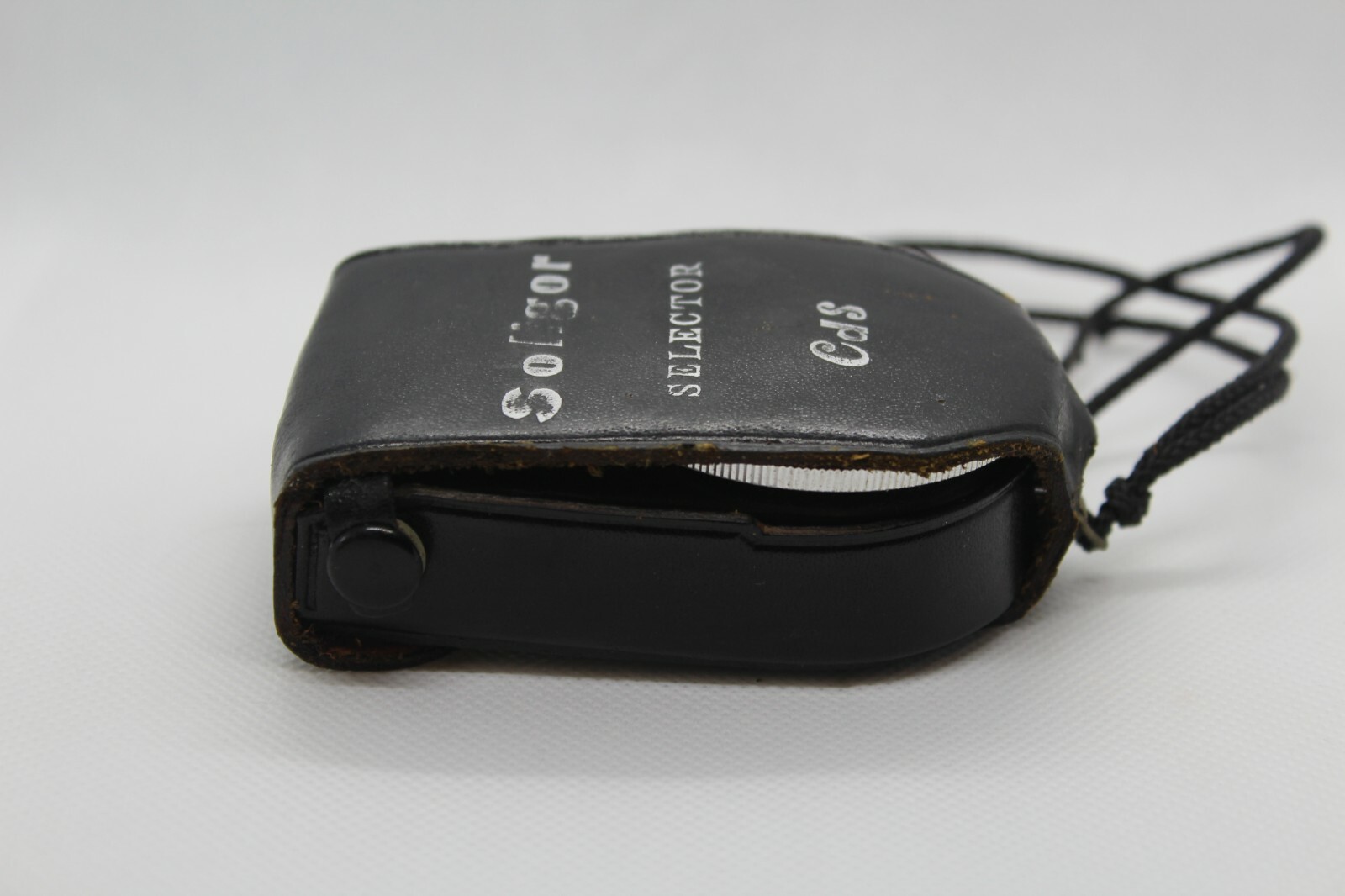 Soligor Selector CdS Light Meter with Leather Case Vintage Works