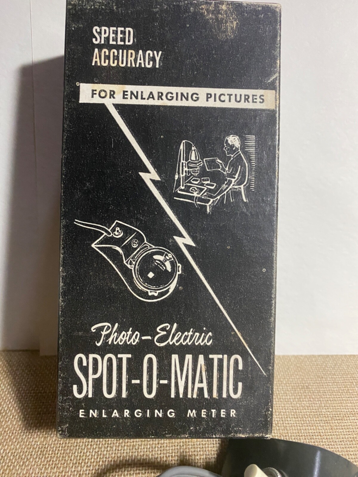 Arkay Photo-Electric Spot-O-Matic Enlarging Meter Pictures in Box w/instructions