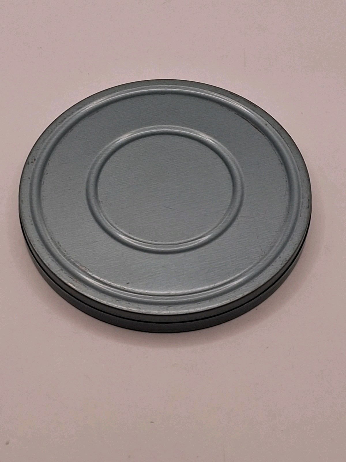 Lot of 2 Vntg 8mm Film Reel Can Wards Camera Department Holder Metal Container