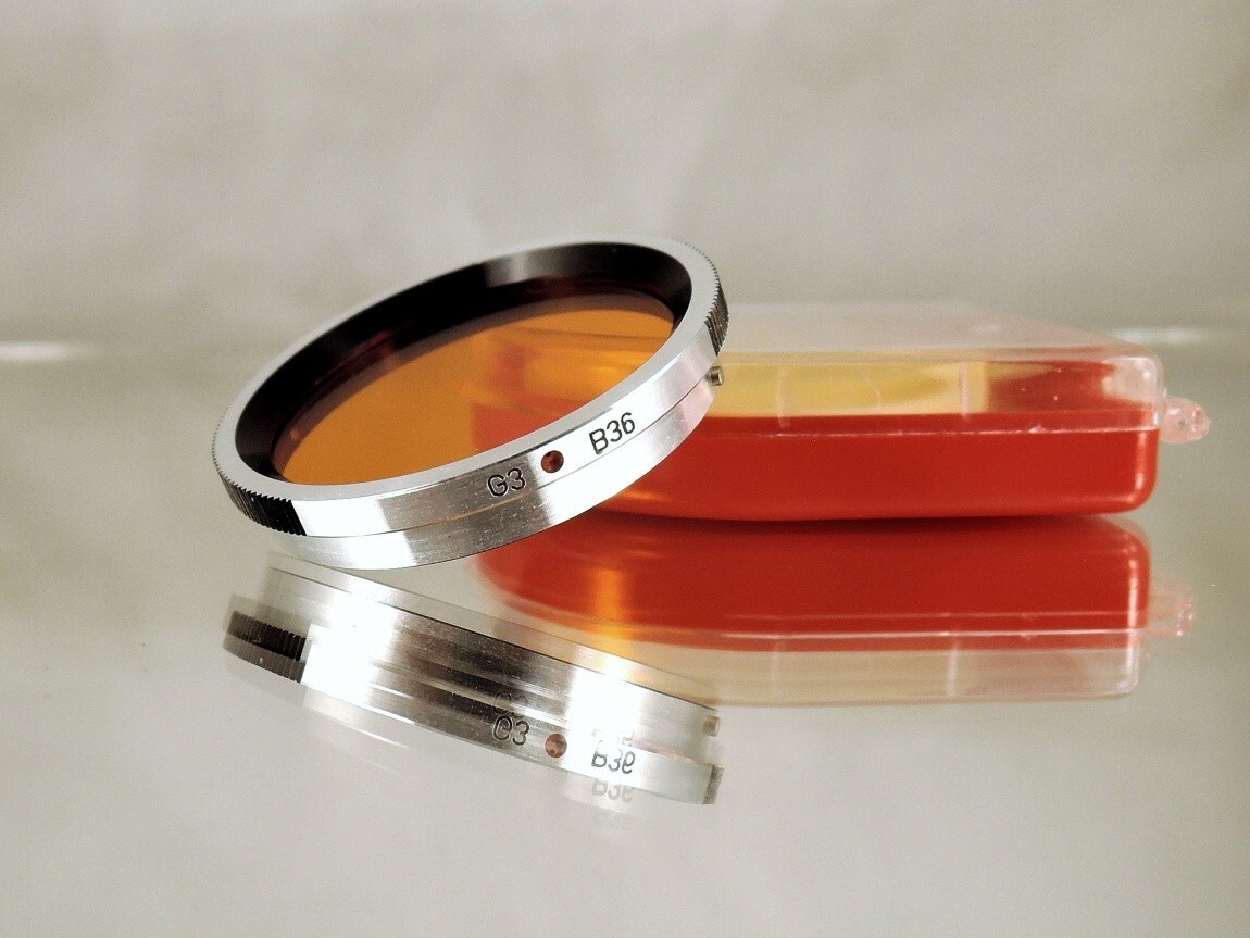 Flexaret G3 B36 Color Filter MEOPTA Genuine Accessories Rare+ The oldest version