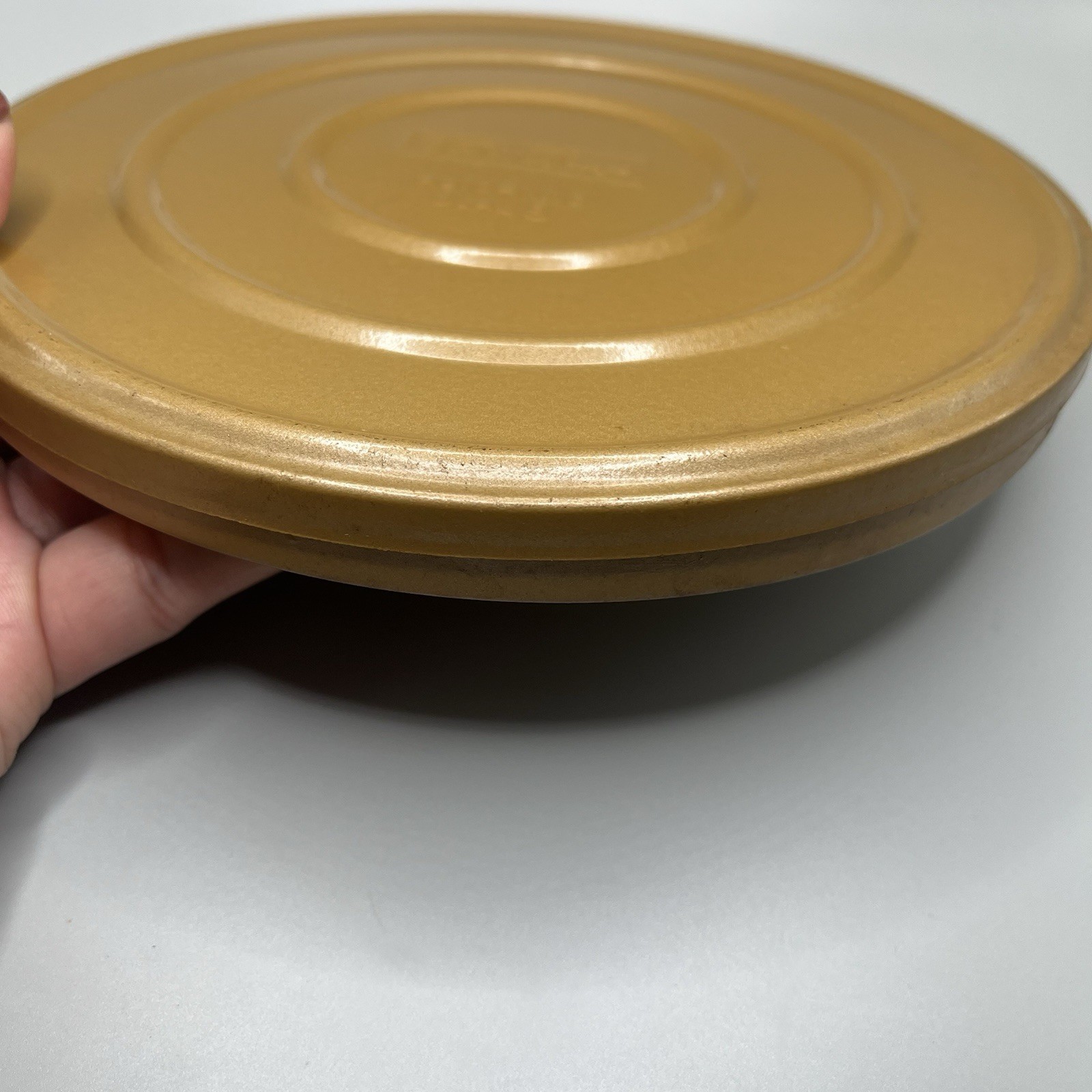 EMPTY NO REEL Vintage retro Two Guys Automatic 8mm metal movie film tin decor