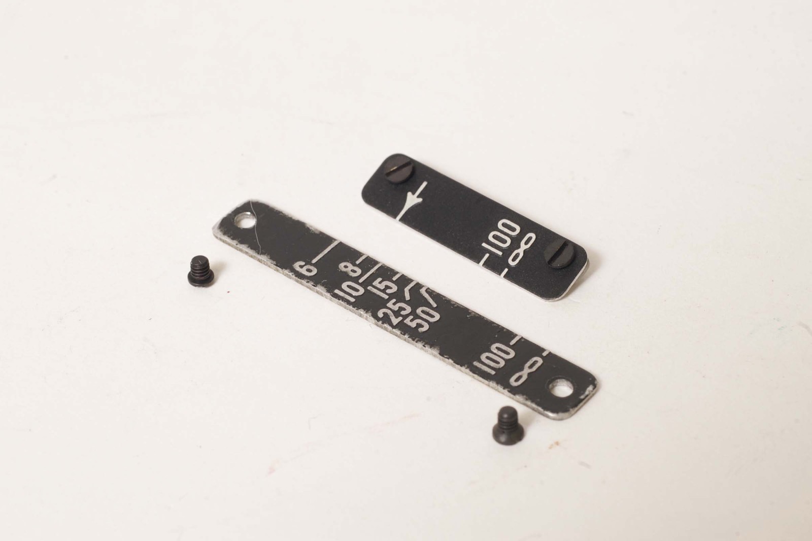 F93109~ Graflex 4X5 Crown Speed Graphic Focus Scales For 135mm