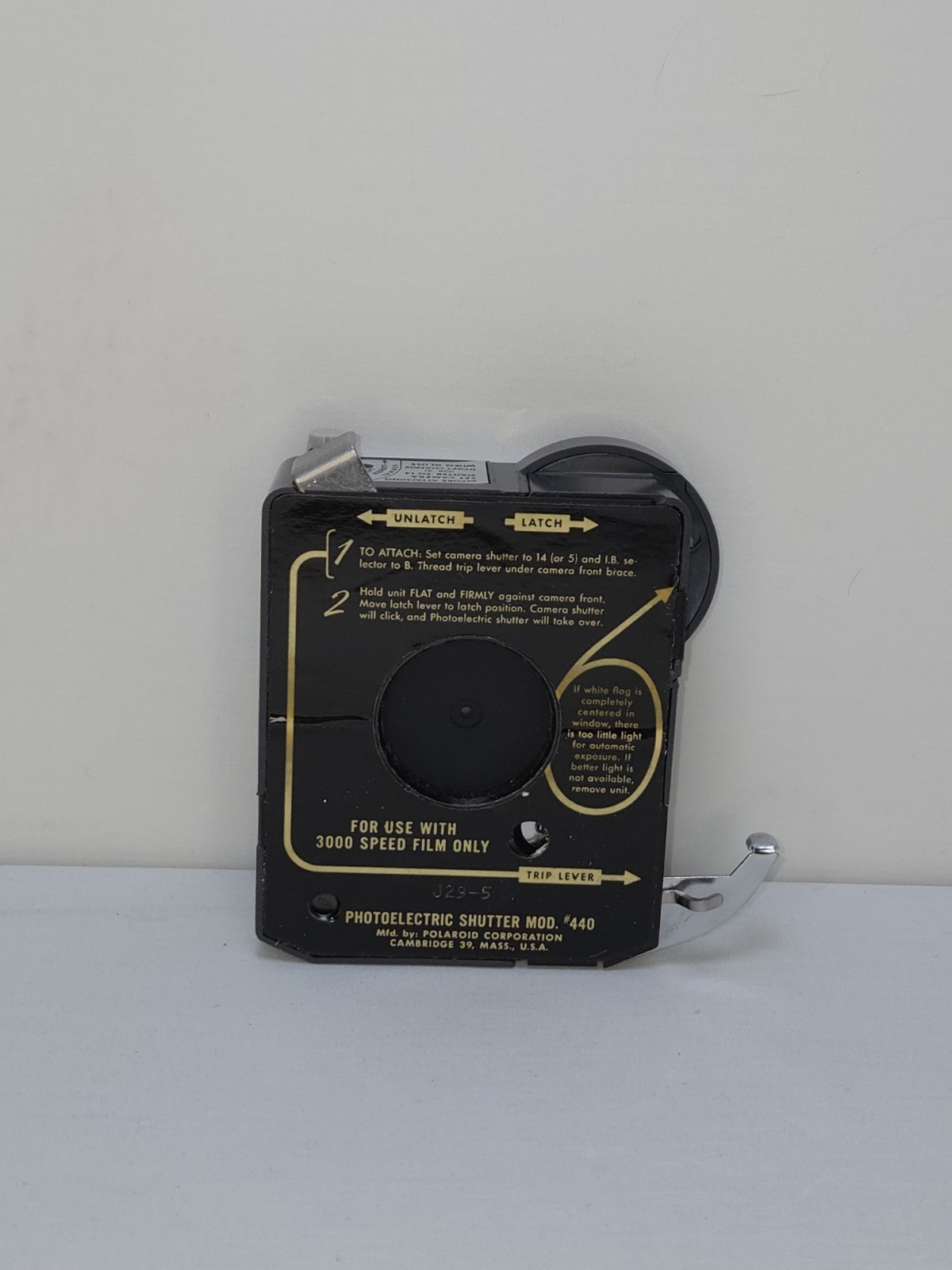 Vintage Polaroid Photoelectric Shutter #440 Complete Accessory Kit with Box Sued