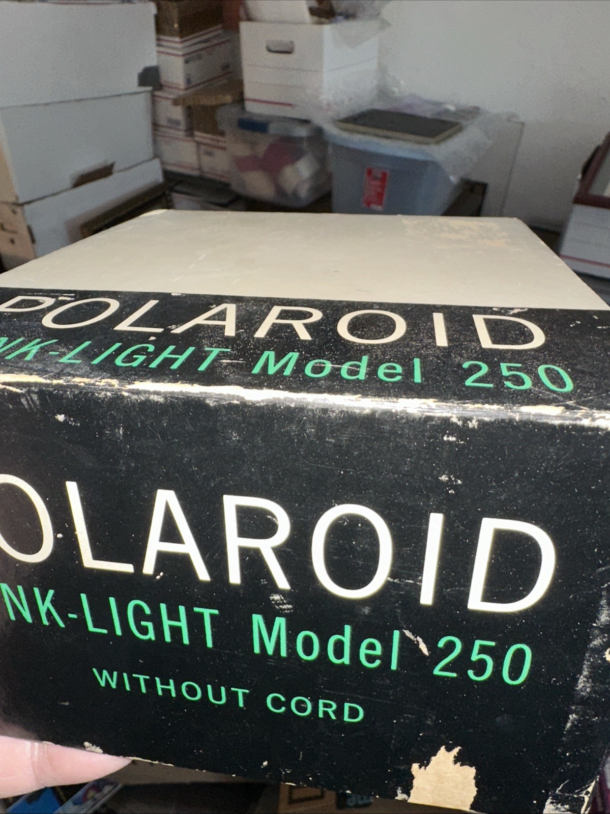 POLAROID WINK LIGHT MODEL 250 VINTAGE CAMERA ACCESSORIES LOT Flash Bulbs Kodak