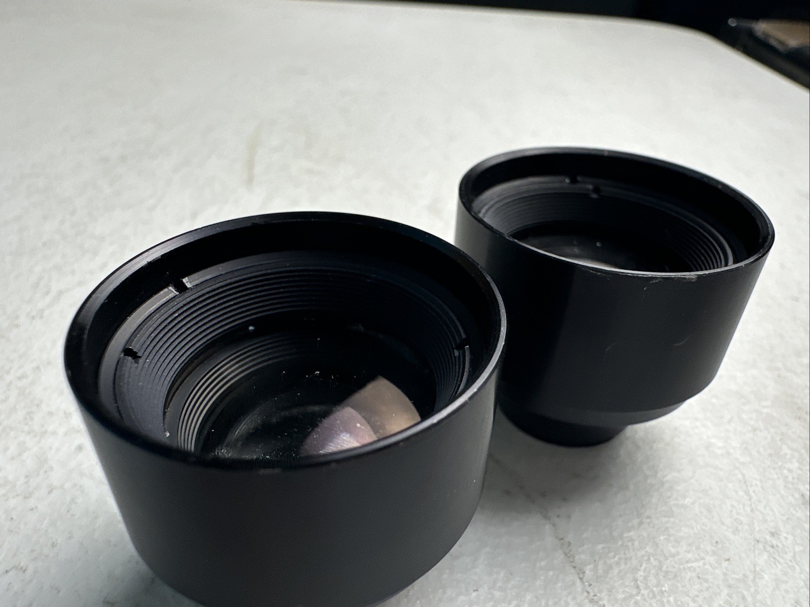 Lot of 6 Vintage Projection / Enlarger Lenses Optical Parts Threaded