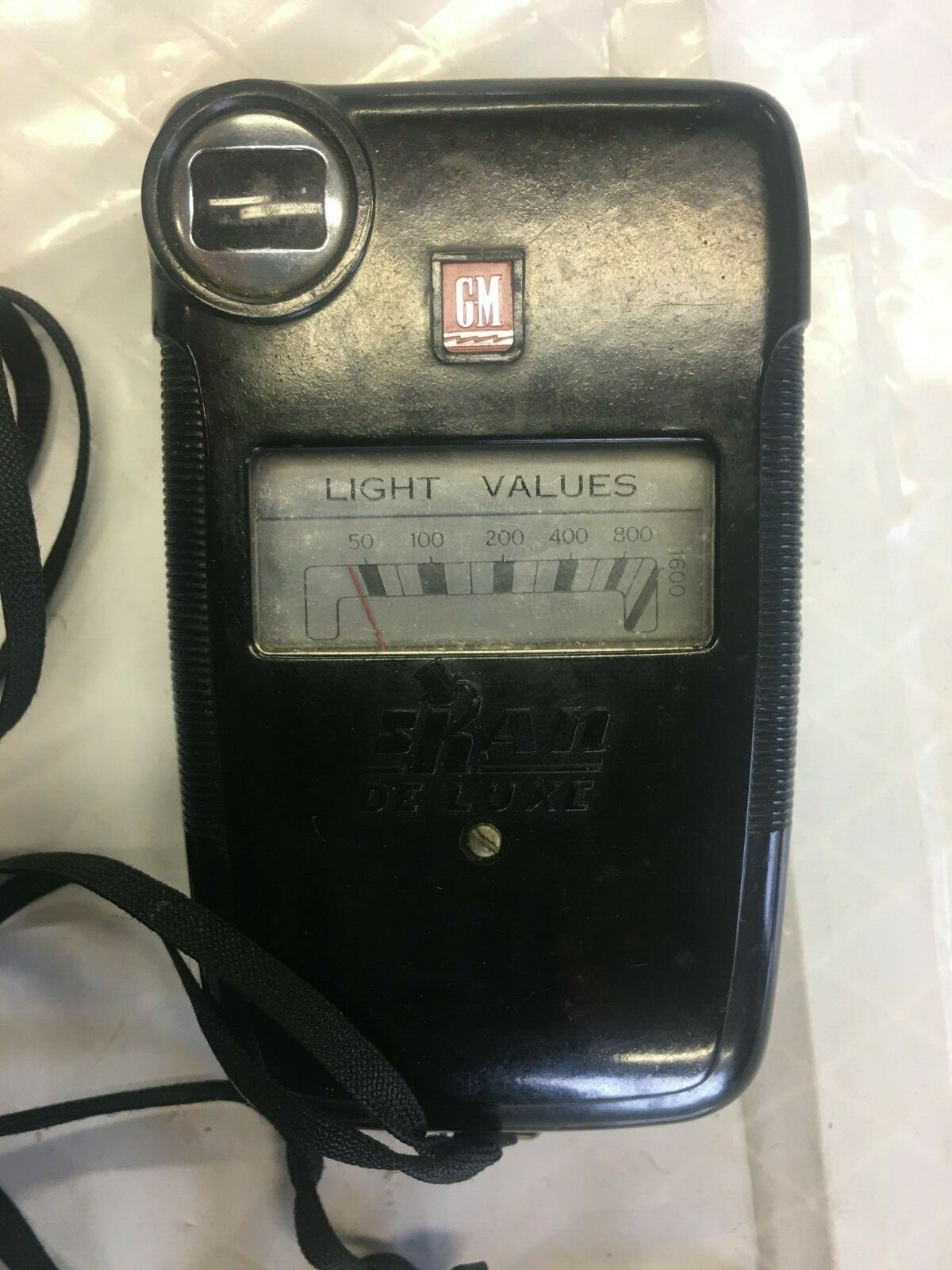 Vintage Mid-Century Skan Exposure Meter G-M Laboratories w Case