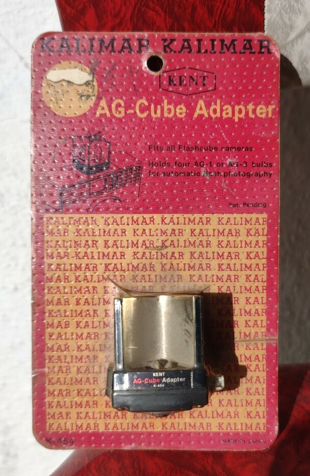 AG CUBE ADAPTER KALIMAR KENT NOS VINTAGE NEVER OPENED