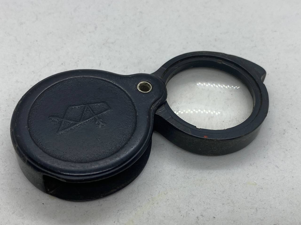 Vintage Soviet USSR KOMZ 4x loupe magnifier glass Carl Zeiss analog