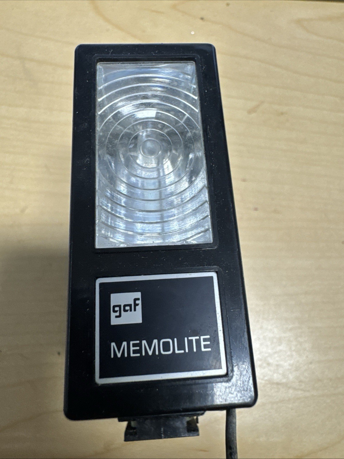 Vintage Gaf Memolite Universal Flash for SLR Hot Contact Cameras Sync Socket