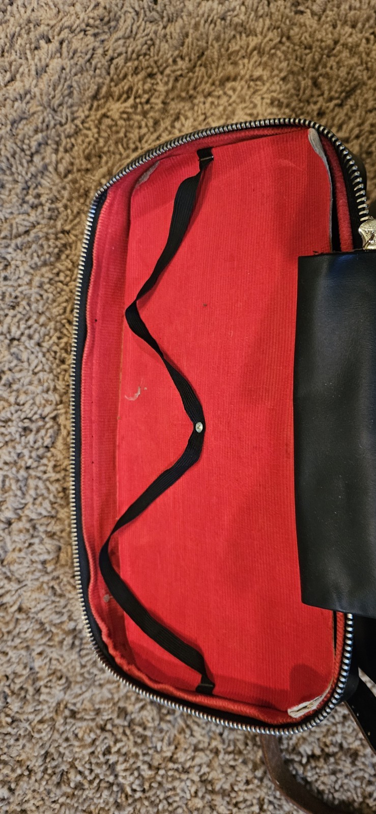 Rare Vintage Kali Bag Retro Film Camera Leather Case Made In Japan