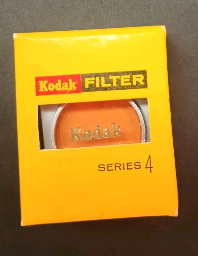New Old Stock Kodak Series 4 Daylight 85 Filter UNOPENED marked Kodak Park