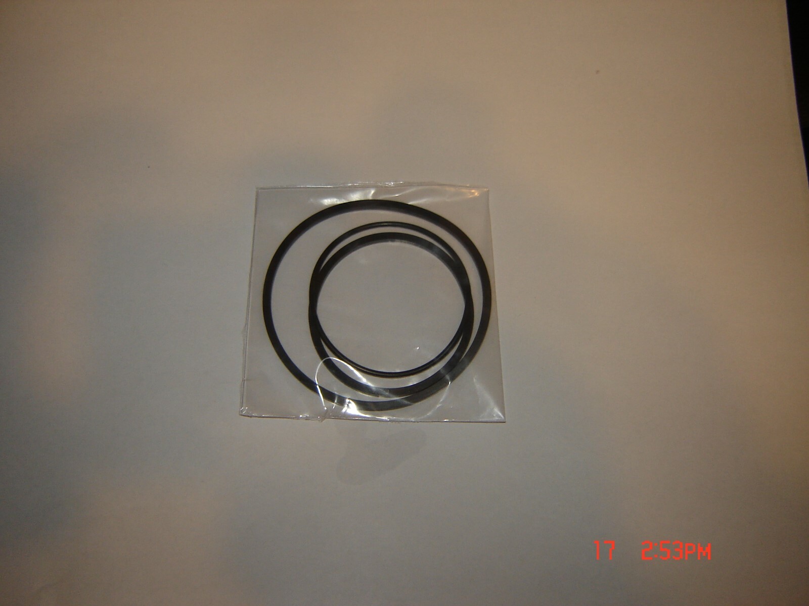 Goko Telecine TC-20 Super 8 Projector Belts, 3 Belt Set, New Goko 3 Belt Kit