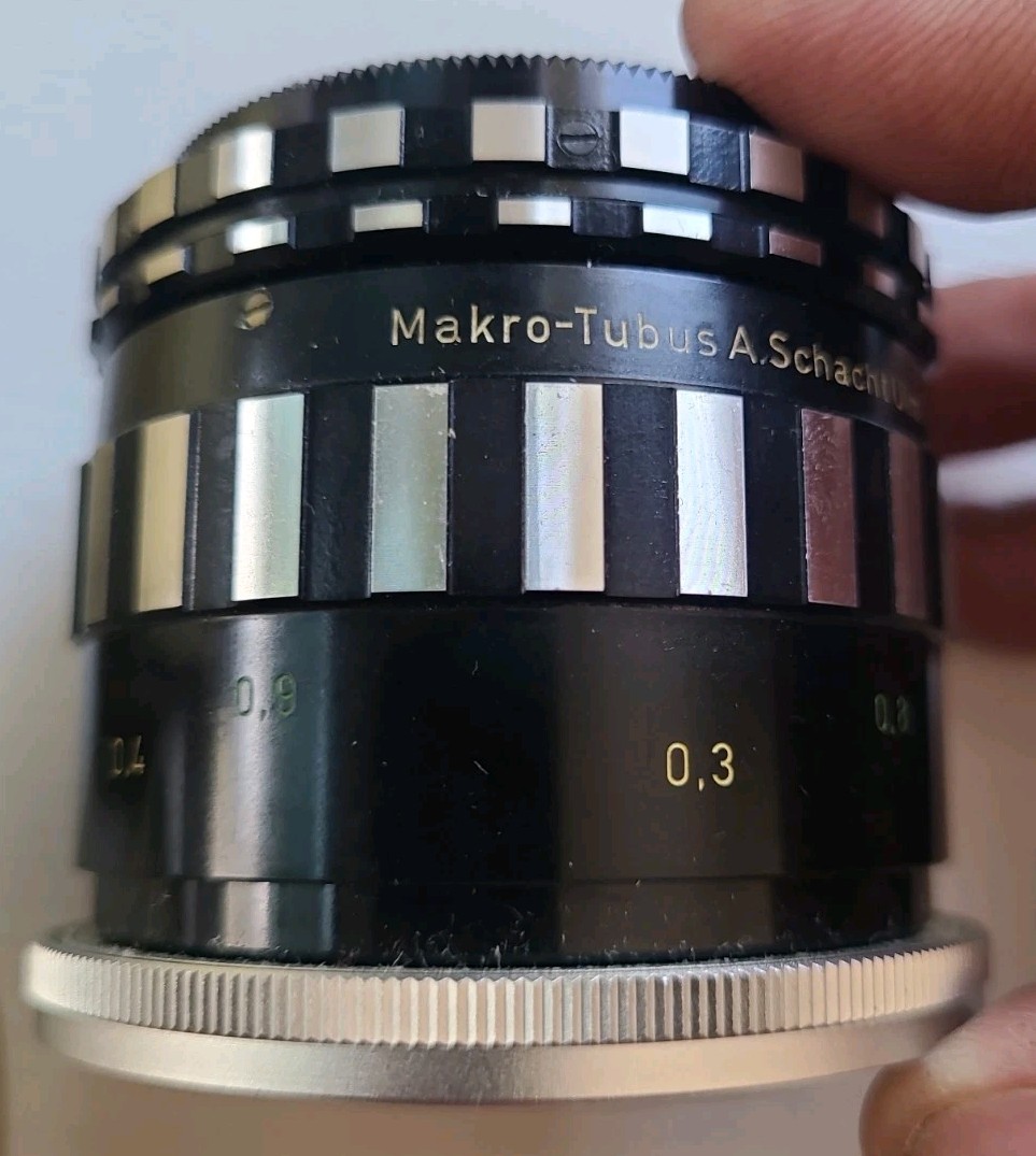 Vintage Schacht Ulm-Donau M – Travenar Lens 1:2.8 / 50mm With Case EXA Bayonet?