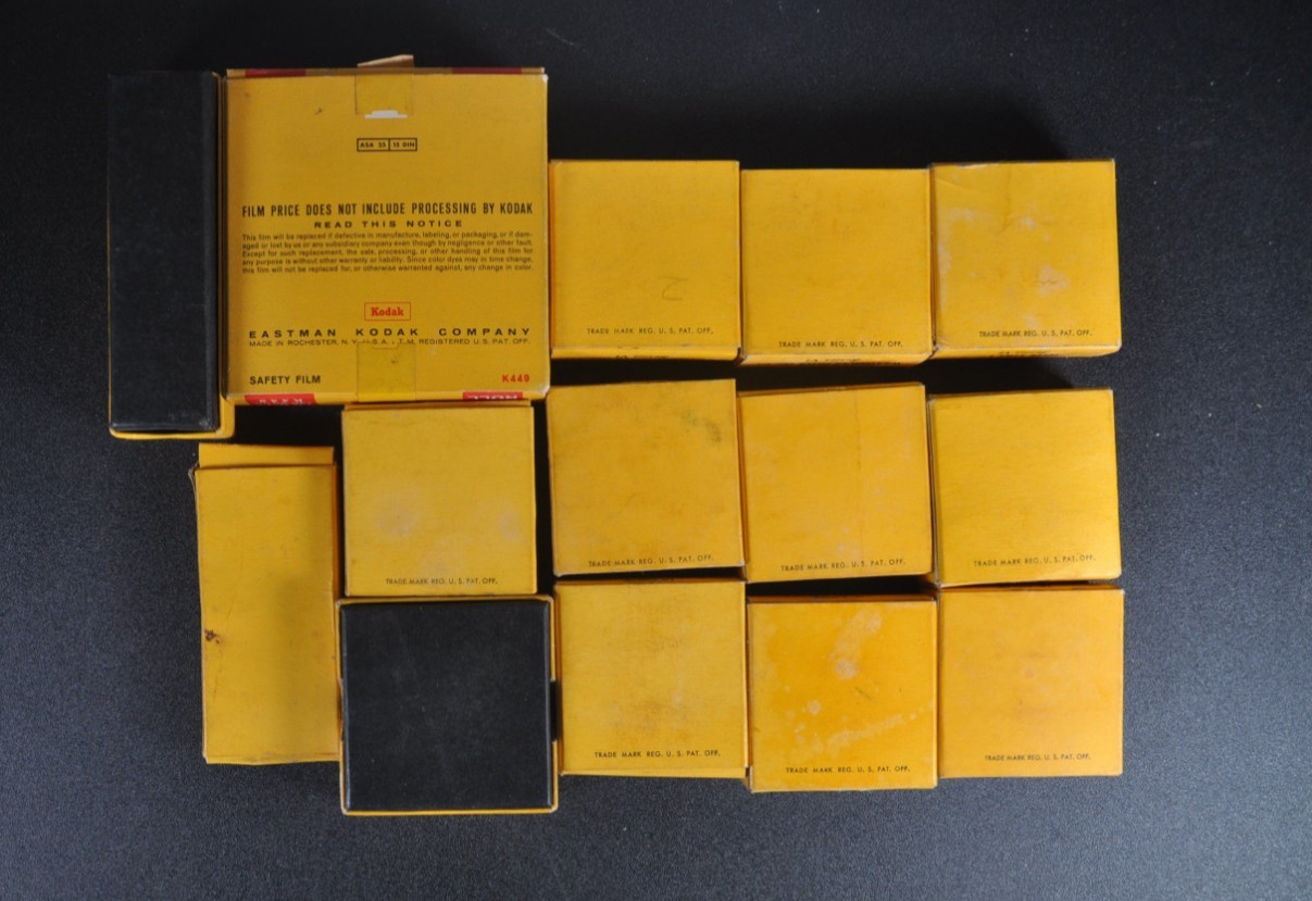 KODAK 10 lens Portra Wratten Telek Cable release Service Range Finder Lens Hood