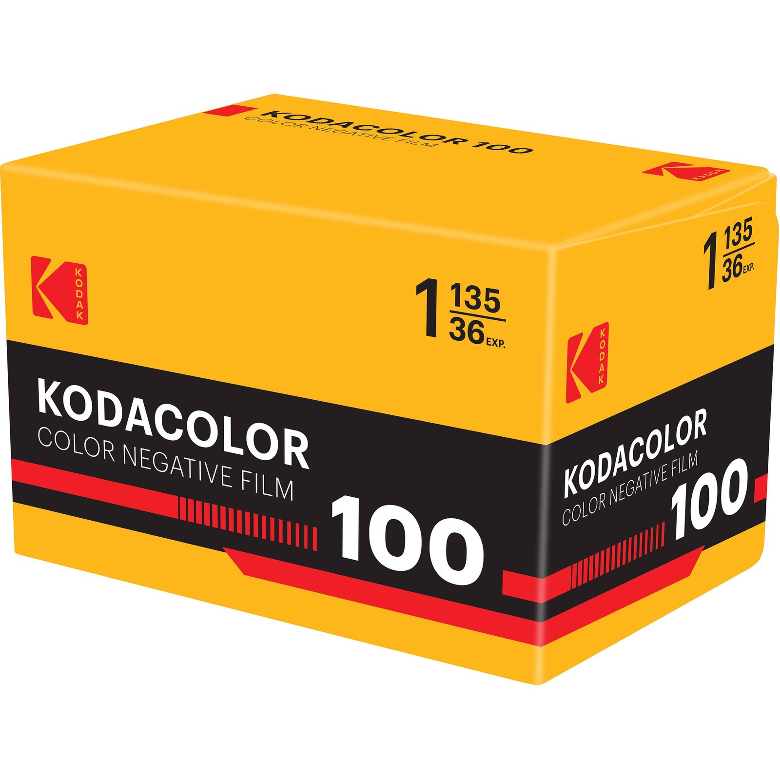 Kodak Kodacolor 100 Color Negative Film (35mm Roll Film, 36 Exposures) – 2-Pa…