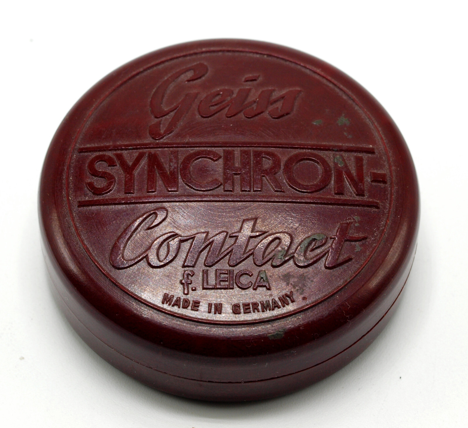 Geiss Synchron Contact For Leica IIIc In Bakelite Case