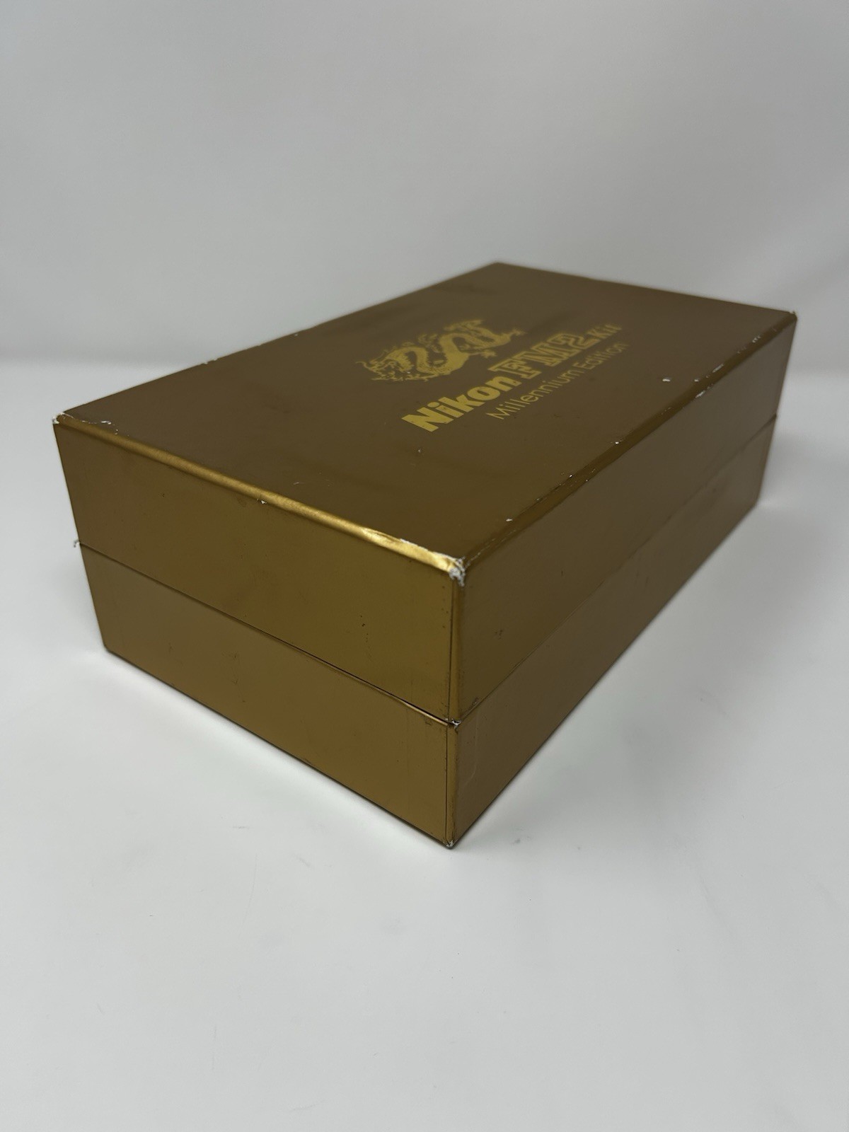 Nikon FM2 Millennium Edition Dragon Gold Presentation Box ONLY + Manual