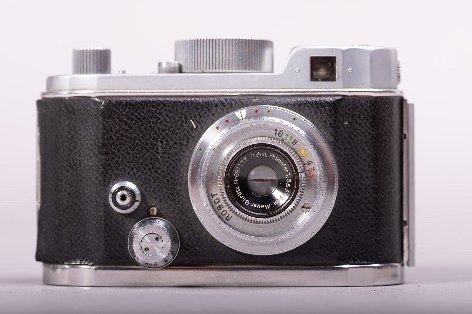 Robot II 24×24, Meyer-Görlitz Primotar f/3.5 3cm, LuftwaffenETele 7.5cmXenar SET