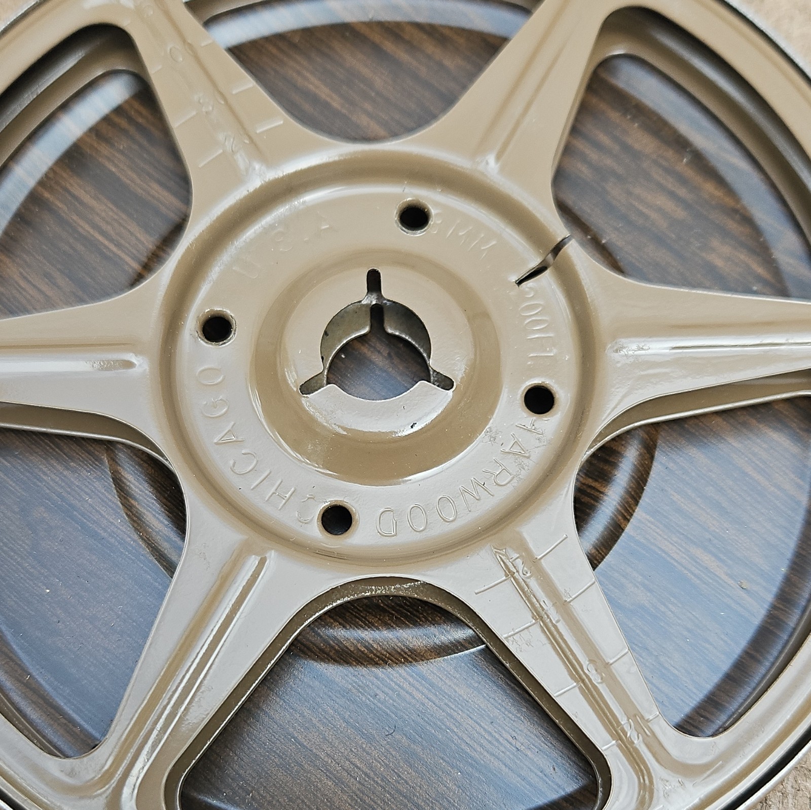 Harwood 8mm Film Reel(s) and Can Set, Model 8mm Reel and Can, Universal
