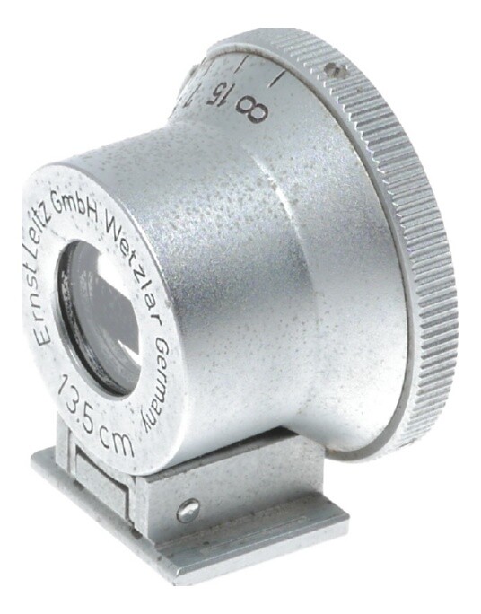 Leitz Wetzlar 13,5 cm Leica rangefinder camera view finder frame