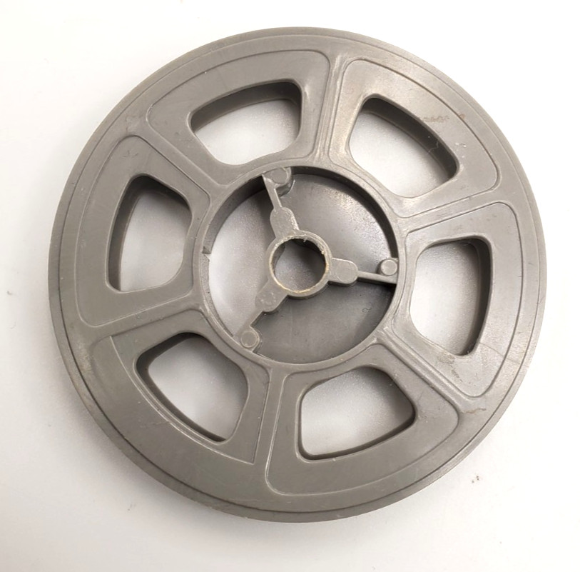 5 Count 3″ Plastic Reels for 8mm Film MADE IN USA vintage