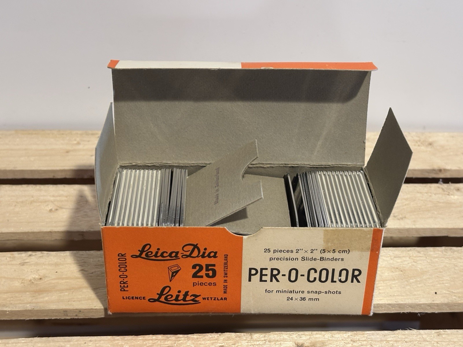 Vintage Leica-Dia Precision Slide Blinders Mini Snap Shots 24 X 36