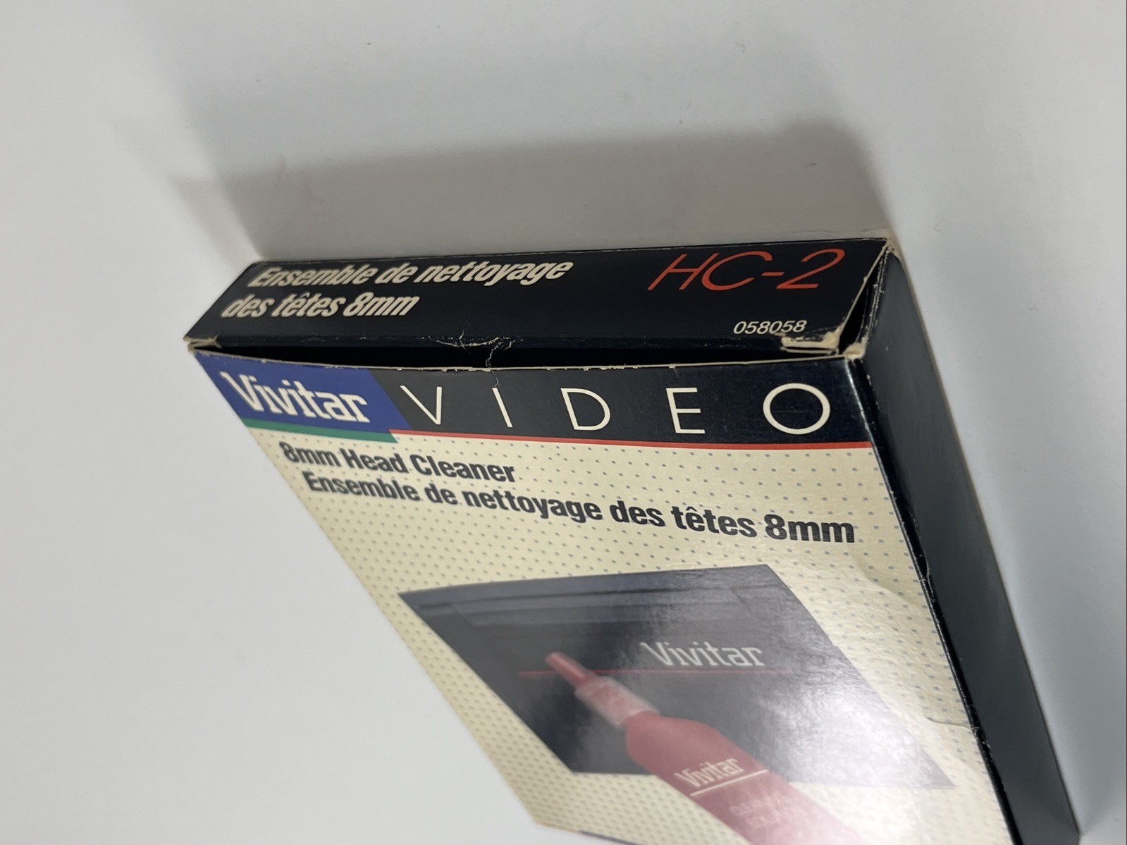Vivitar 8mm Head Cleaner Cleaning tape in box liquid instruction made in USA set