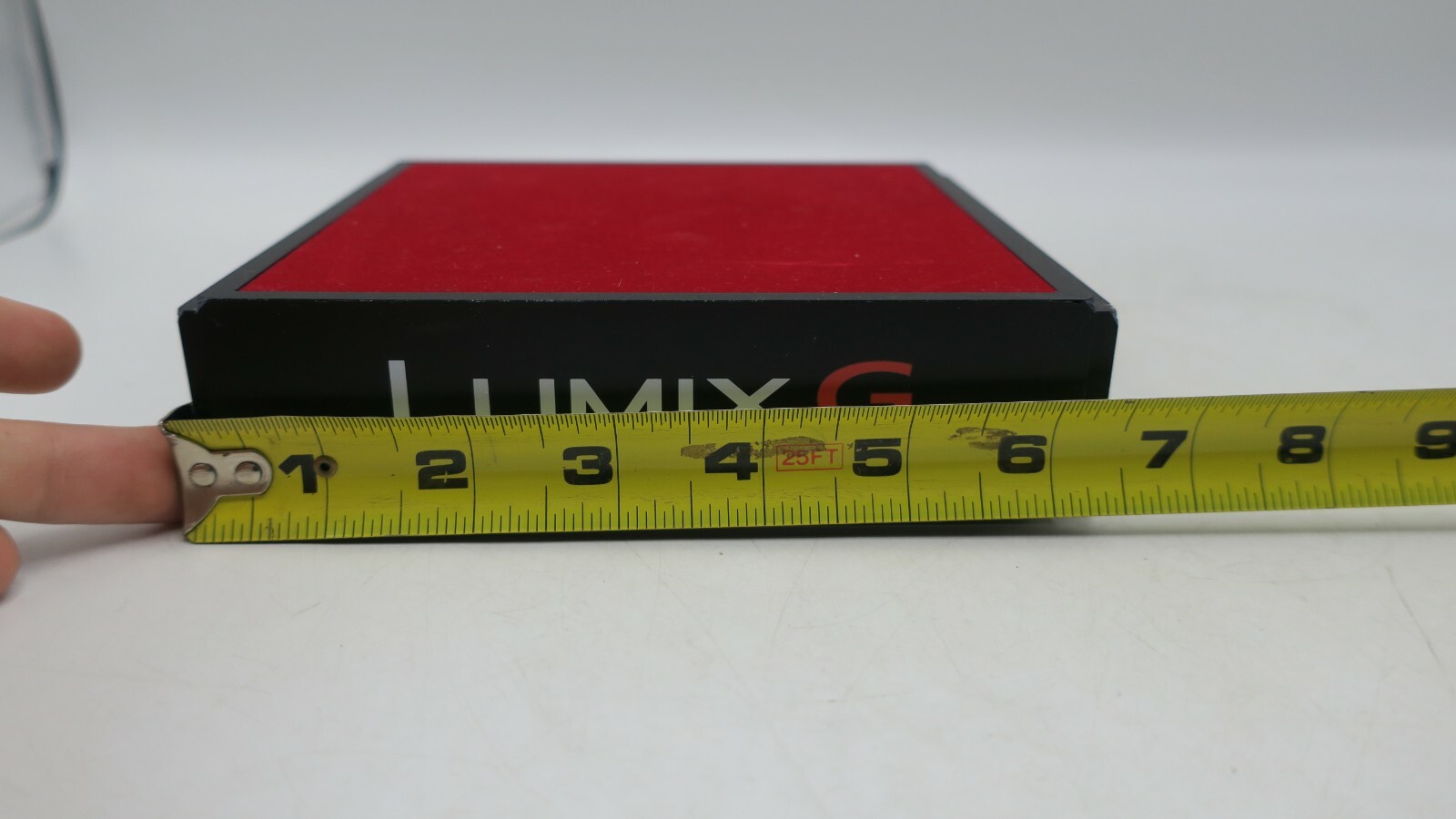 Plastic Lumix G Series Dealer Camera Shop Camera Lens Display Stand Red & Black