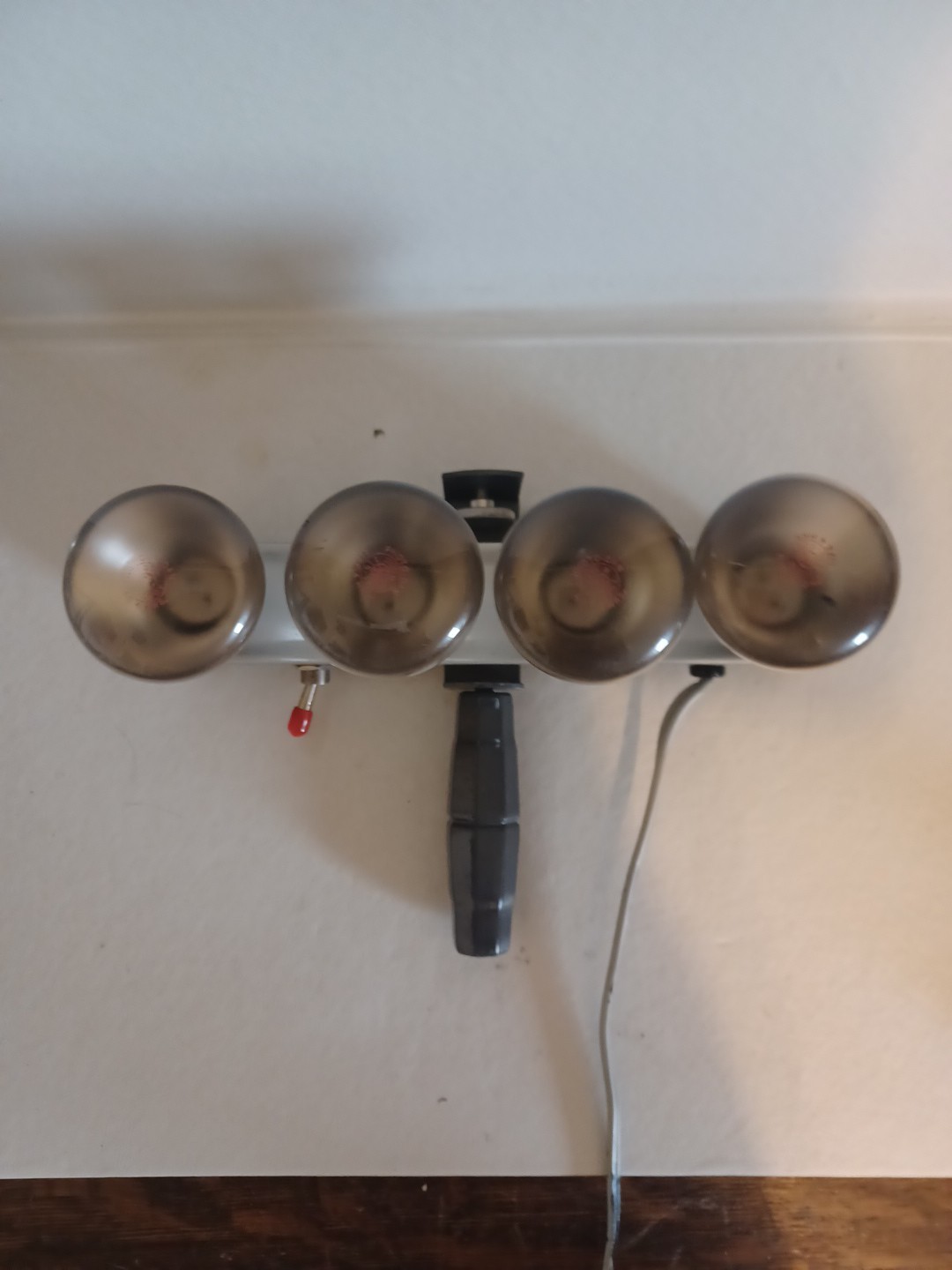 Vintage Harwood Indoor/outdoor Exposure Guide Light W/carrying Case. Works!!