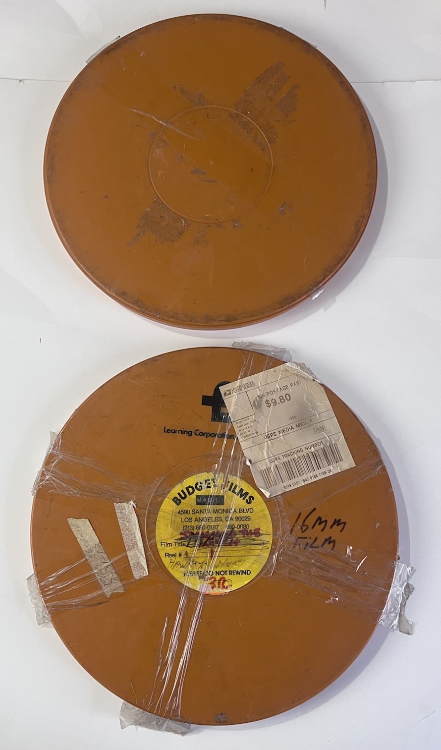 Vintage M*A*S*H 16mm Film Canister – Budget Films LA – “Hawkeye” Episode Rare