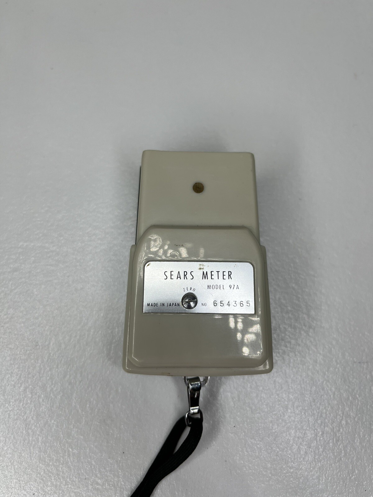 VINTAGE SEARS LIGHT METER MODEL 97A w/ STRAP – TESTED (B6)