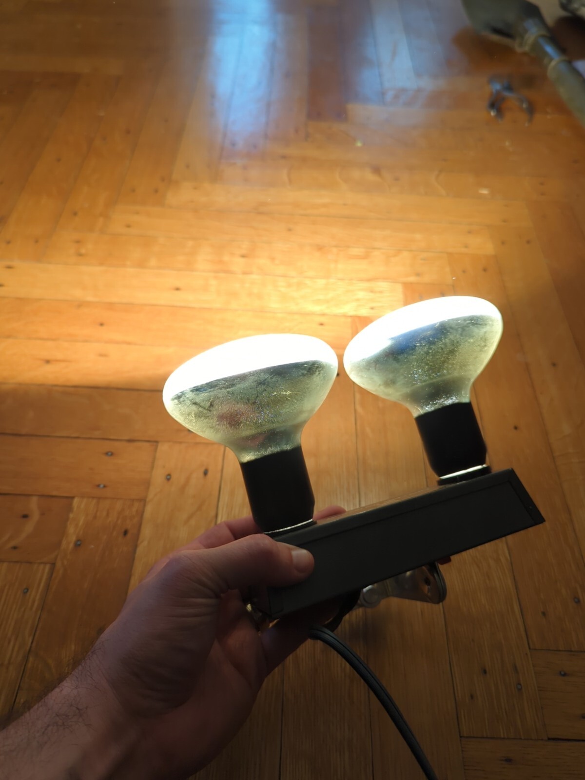 Gaf Twin Lamp Movielight, 600 Watts, 120V – 60 HZ, model 6090-031, For BEP Lamps