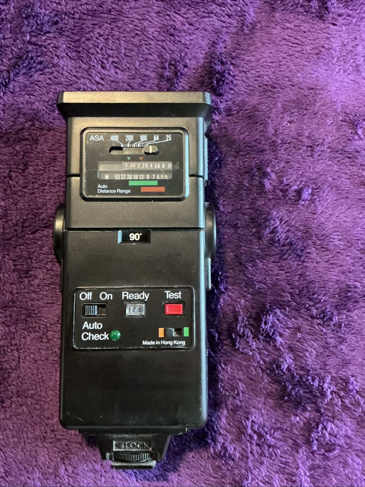 JCPenney Compact Zoom Thyristor Strobe FLASH Tilt Head