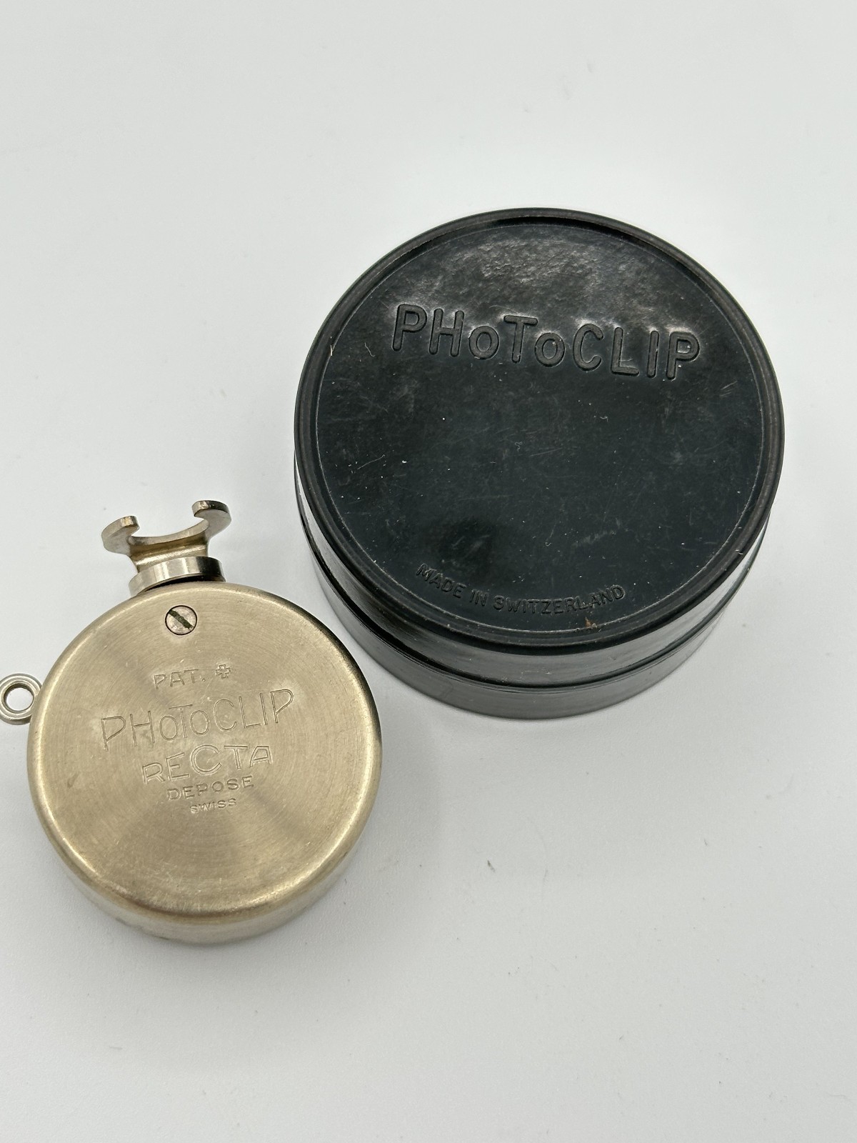 Vintage PHOTOCLIP Camera Self Timer by RECTA In Case
