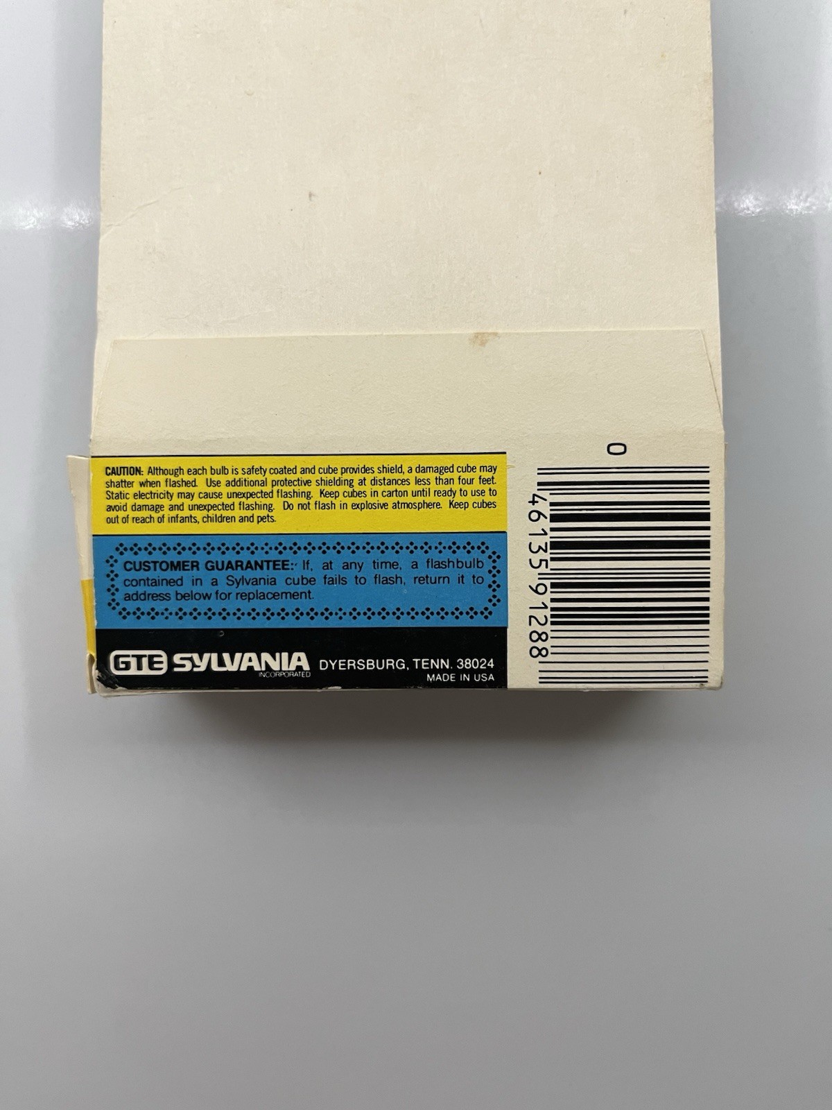 Sylvania Blue Dot Flash Cubes – Set Of 2 (Incomplete Set)