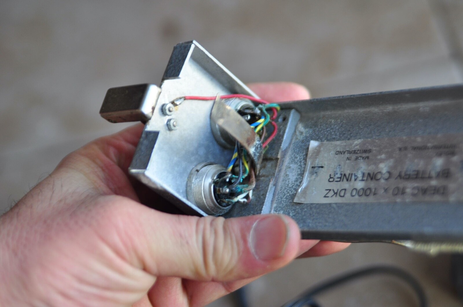Bolex Voltage Regulator and Battery holder for Bolex H16 EBM
