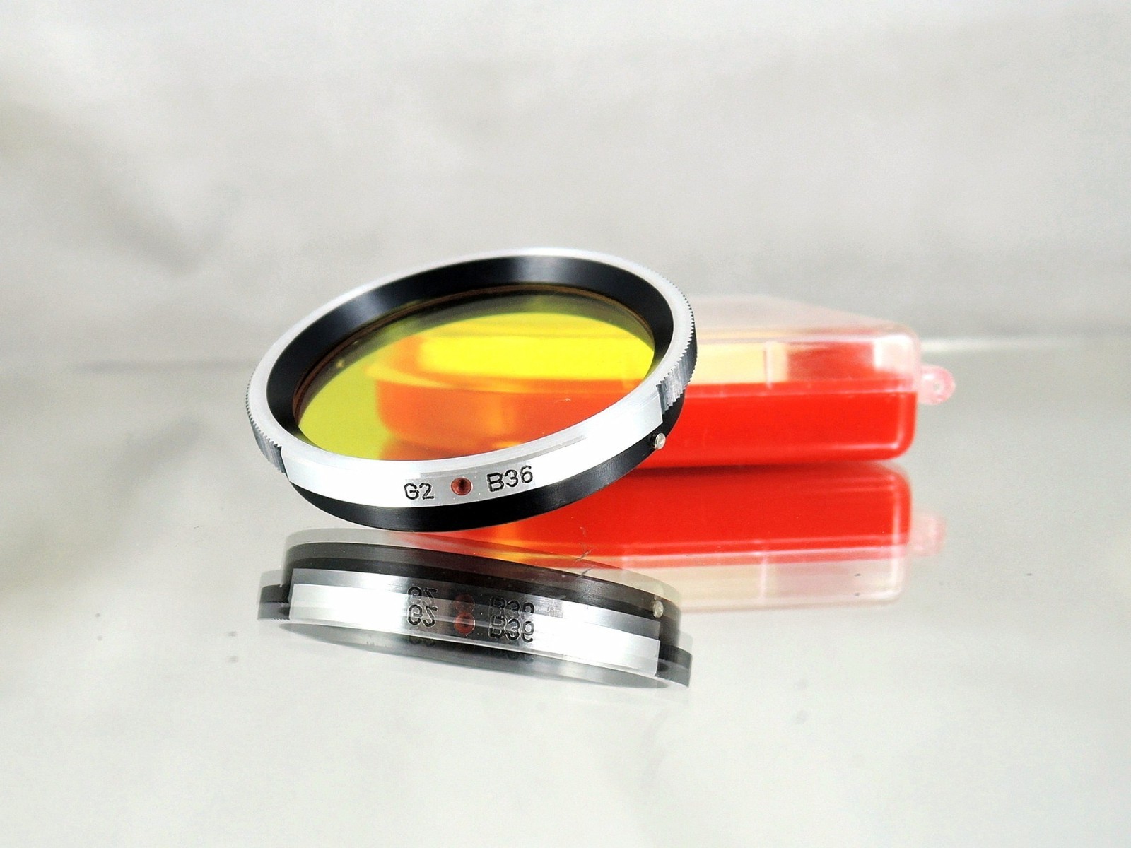 Flexaret MEOPTA G2 B36 Color Filter Czechoslovakia Genuine Accessories Bayonet