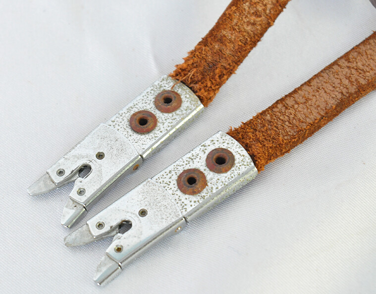 Rolleiflex Leather Strap W/Scissor End Lugs For 2.8F & 3.5F (a)