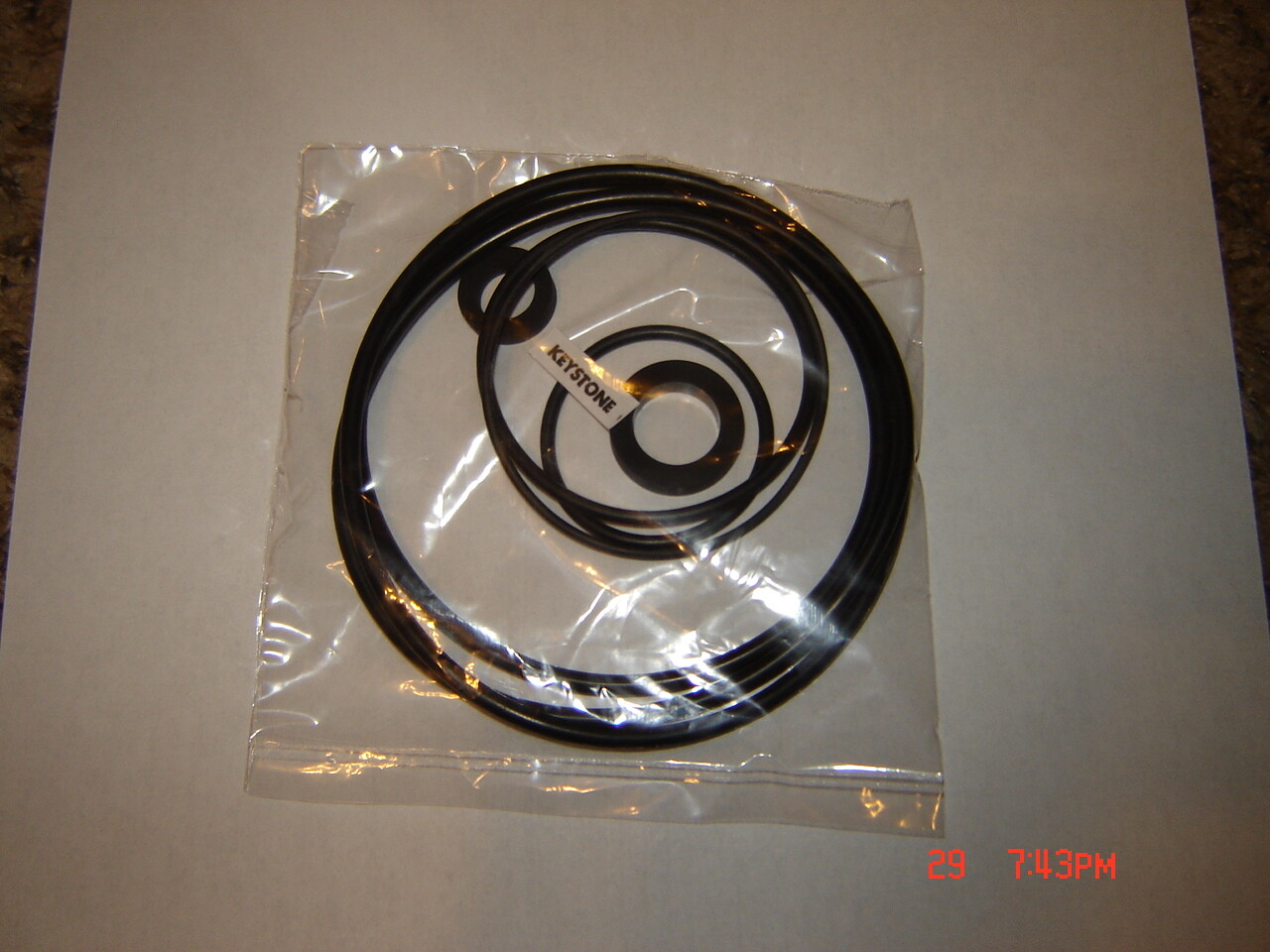 KEYSTONE 442 6 Belts 2 Small Rubber Tires, 8 Projector Belt/Tire Set, New