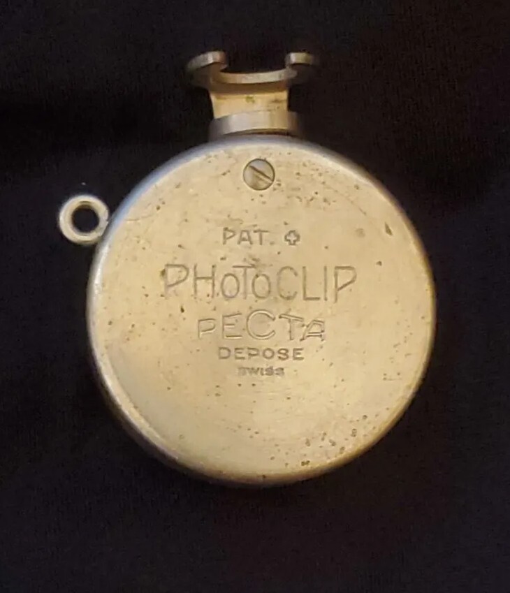 Vtg Swiss PHOTOCLIP RECTA Depose Self Timer Meter 1 MIN Camera Photography Tool
